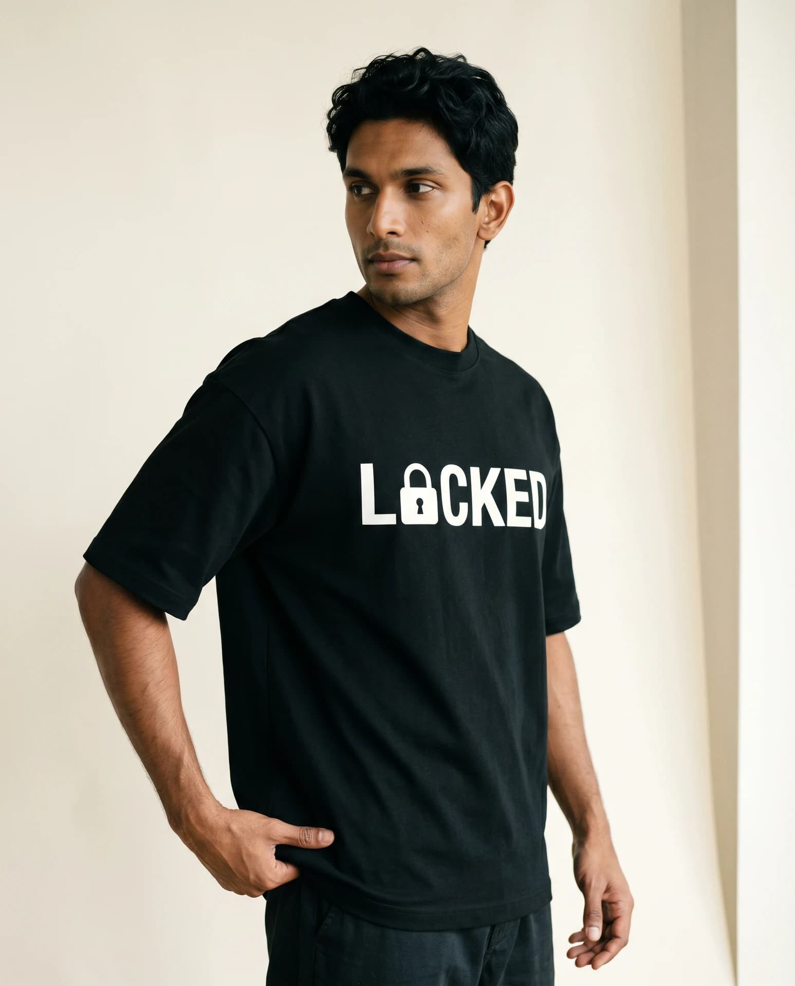 LOCKED Signature Oversized Tee - Image 2