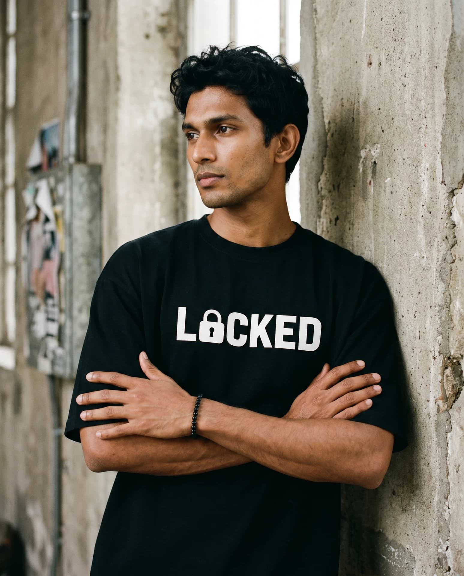 LOCKED Signature Oversized Tee - Image 3