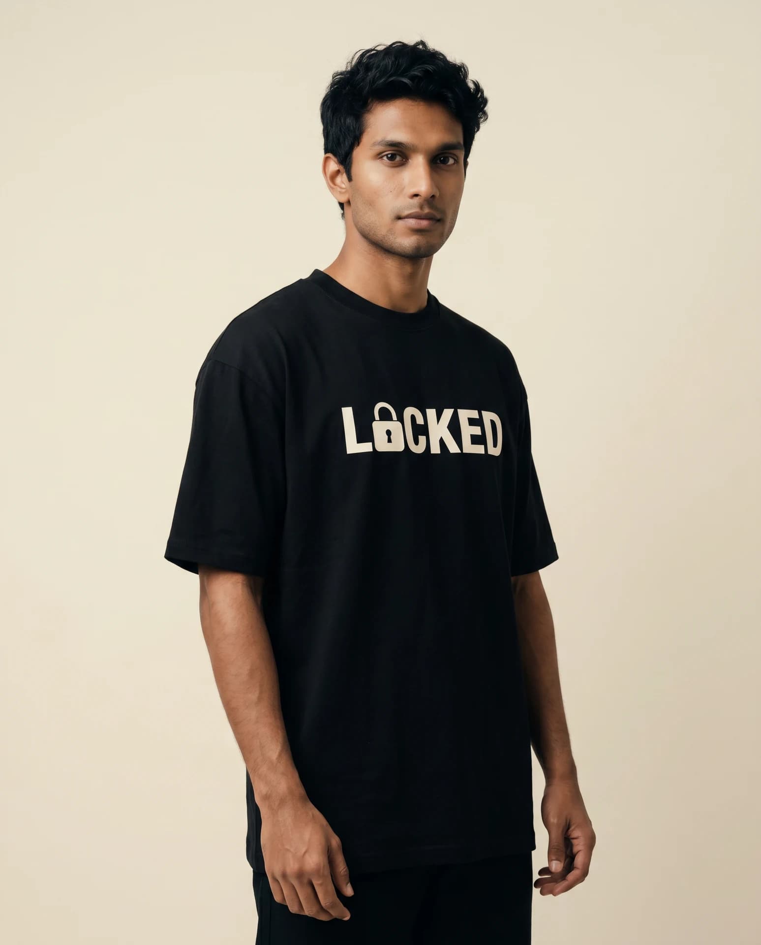 LOCKED Signature Oversized Tee