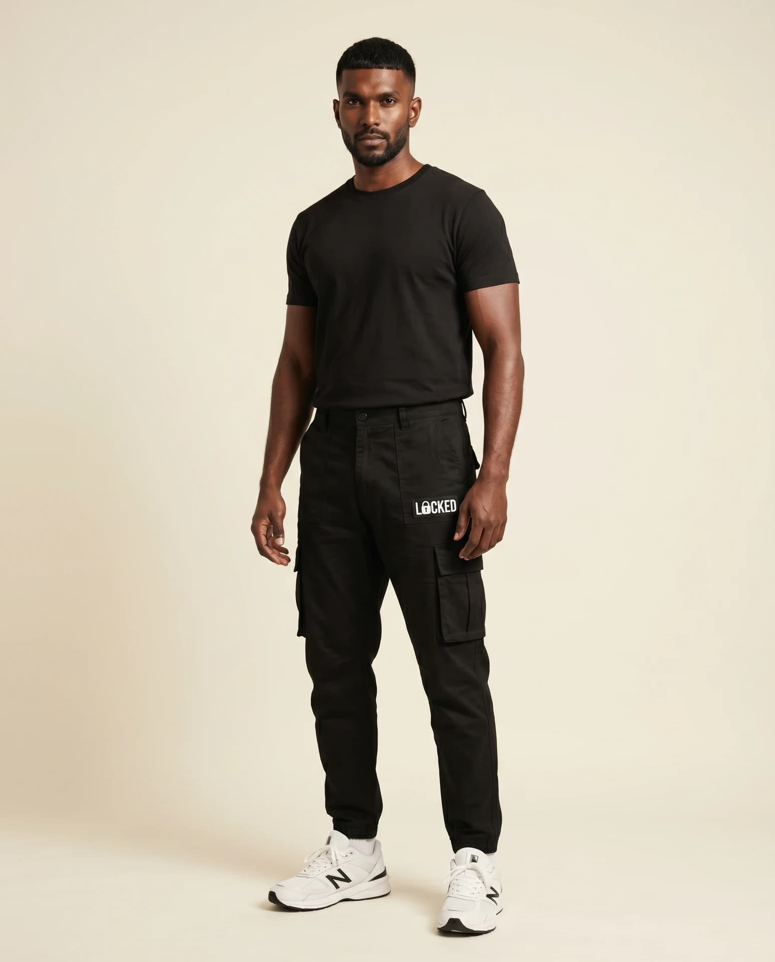 LOCKED Tactical Cargo Pants — Black