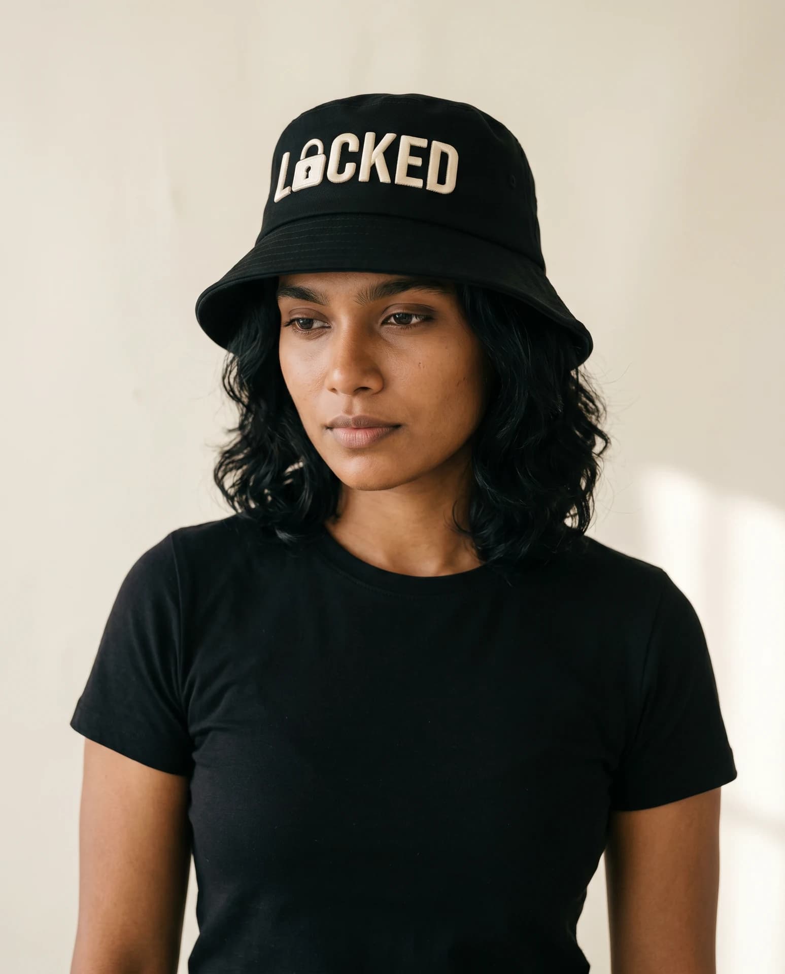 LOCKED Bucket Hat — Black - Image 2