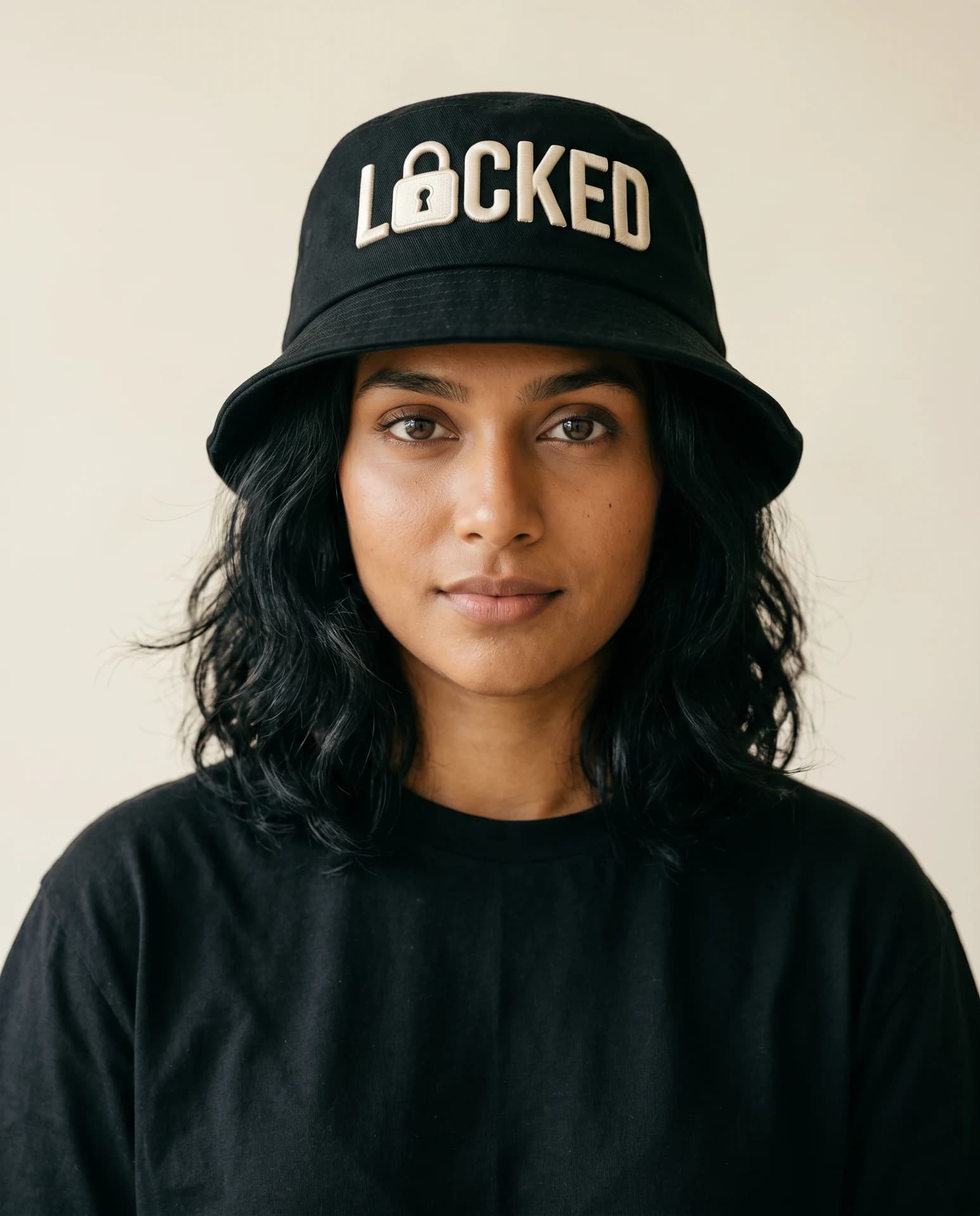 LOCKED Bucket Hat — Black